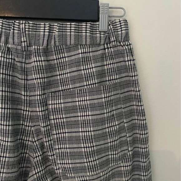 Urban outfitters grey plaid straight leg pant - Picture 3 of 4